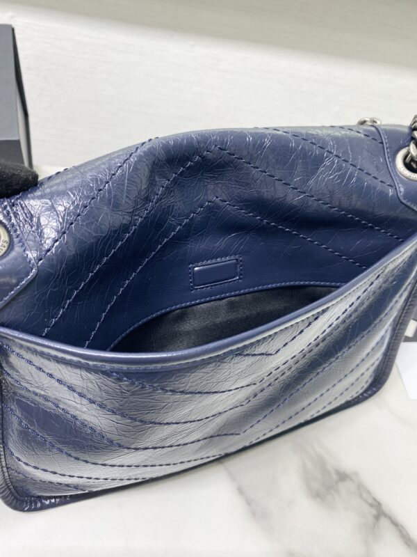 YSL Saint Laurent's Niki's Medium Handbag - Sapphire - Image 3