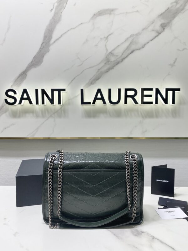 YSL Saint Laurent's Niki's Medium Handbag - Emerald - Image 5