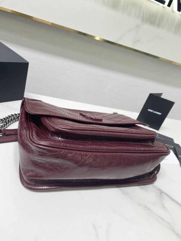 YSL Saint Laurent's Niki's Medium Handbag - Jujube - Image 3
