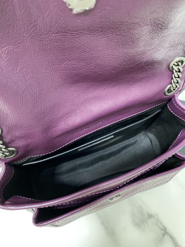 YSL Saint Laurent's Niki's Small Handbag - Purple - Image 2