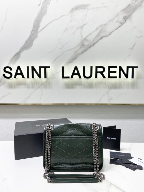 YSL Saint Laurent's Niki's Small Handbag - Emerald - Image 2