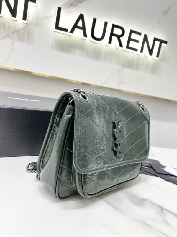 YSL Saint Laurent's Niki's Small Handbag - Emerald - Image 3