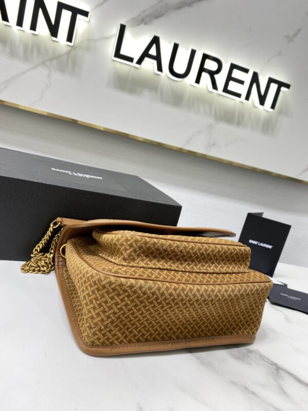 YSL Nikin Suede Large Handbag - Image 3