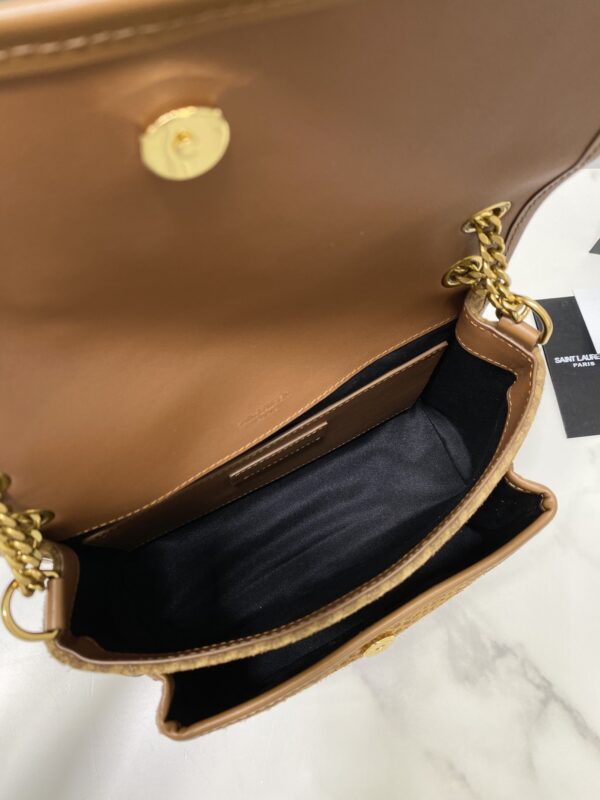 YSL Nikin Suede Large Handbag - Image 5