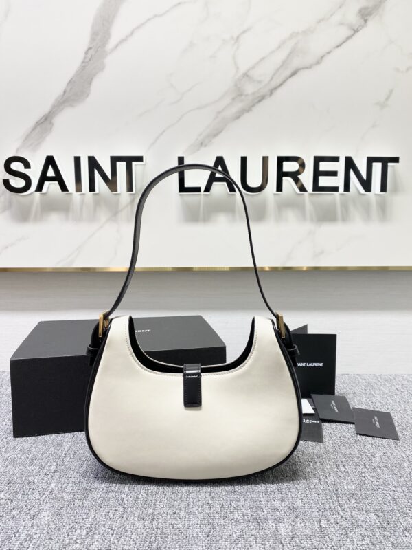 YSL Underarm Bag - White - Image 5
