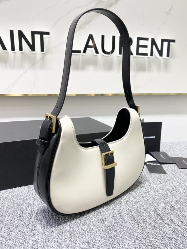 YSL Underarm Bag - White - Image 3