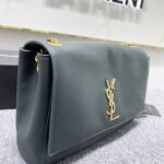 YSL Yves Saint Laurent Plain Chain Handbag - Sea Green - Image 4