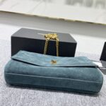 YSL Yves Saint Laurent Chain Handbag - Sea Green - Image 3
