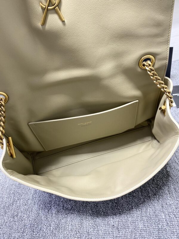 YSL Yves Saint Laurent Chain Handbag - Cream - Image 2