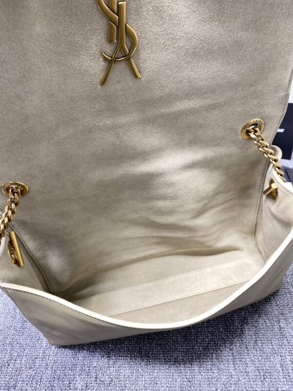 YSL Yves Saint Laurent Chain Handbag - Cream - Image 2