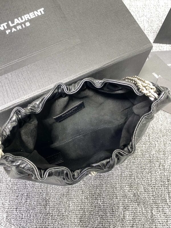 YSL New Cloud Armpit Bag - Black - Image 2