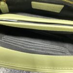 YSL LouLou Y-Shaped Satchel Small Handbag - Light Green - Image 2