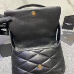 YSL Underarm Bag - Black - Image 3