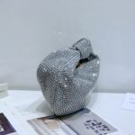 Bottega Veneta Mini Jodie Chinese Valentine’s Day Handbag - Silver - Image 5