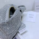 Bottega Veneta Mini Jodie Chinese Valentine’s Day Handbag - Silver - Image 2