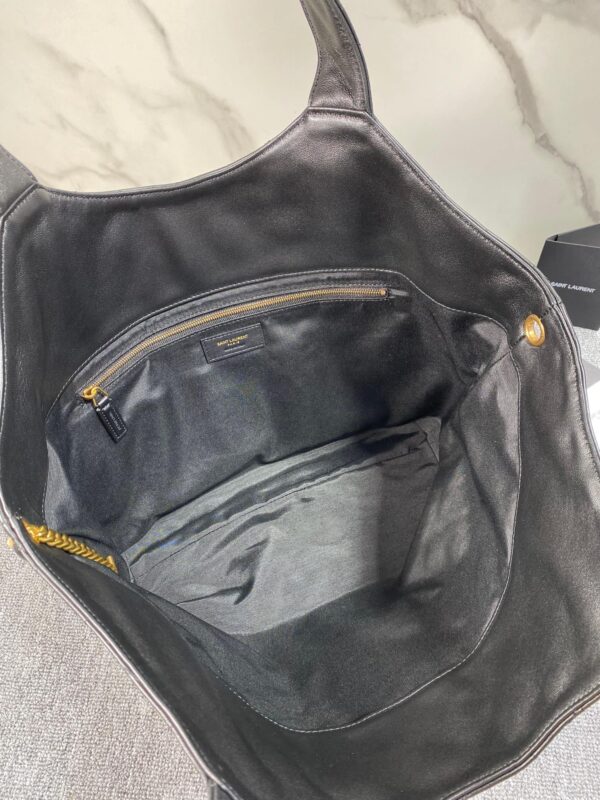 YSL Yves Saint Laurent Small Tote Bag - Black - Image 2