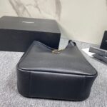 YSL Autumn And Winter Simple Handbag - Black - Image 3