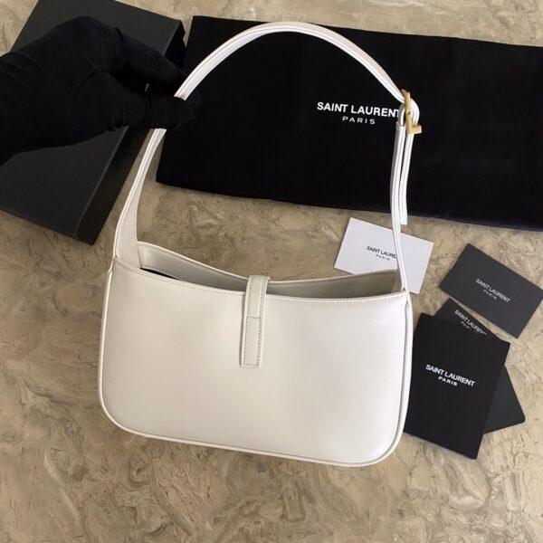 YSL’s New Armpit Bag - White - Image 4