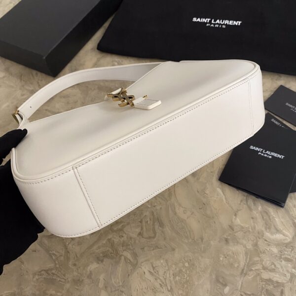 YSL’s New Armpit Bag - White - Image 3