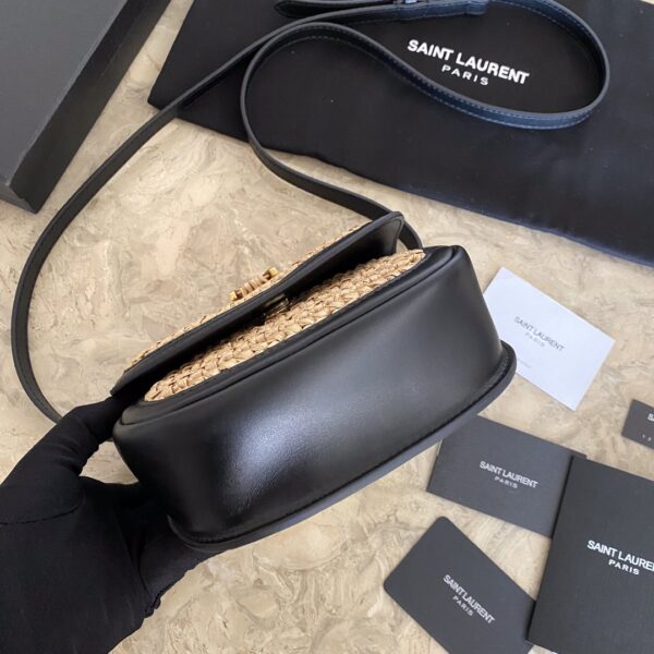 YSL Kate Raffia Straw Bag - Image 3