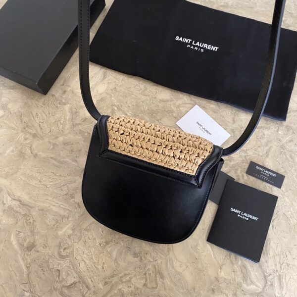YSL Kate Raffia Straw Bag - Image 4