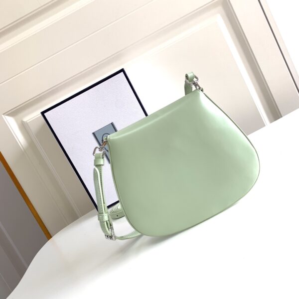 Prada Mini Flap Armpit Bag - Green - Image 3