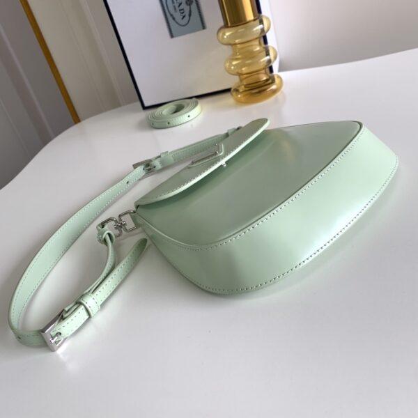Prada Mini Flap Armpit Bag - Green - Image 4