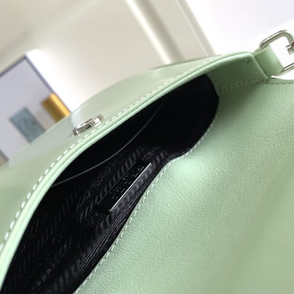 Prada Mini Flap Armpit Bag - Green - Image 2