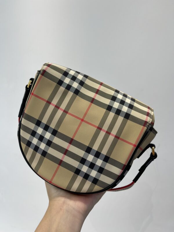 Burberry Cotton Bear Head Shoulder Crossbody Bag - Image 4