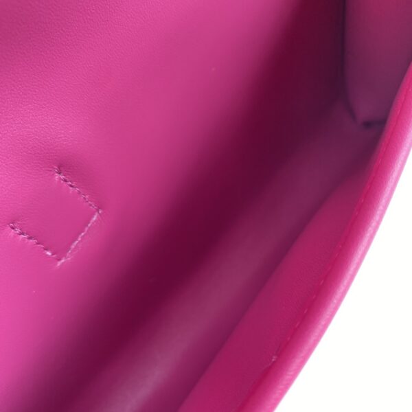 Hermes Jige Elan Clutch - Rose Purple - Image 2