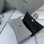Balenciaga  Heavy-Hitting Small Hourglass Bag - Silver - Image 3