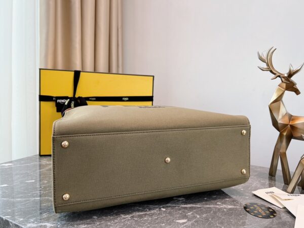 Fendi Logo Tote Bag - Image 5