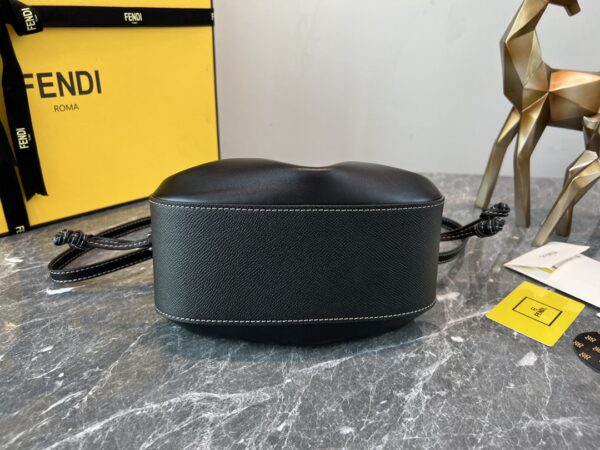 Fendi Pomodorino Mini Handbag - Black - Image 2