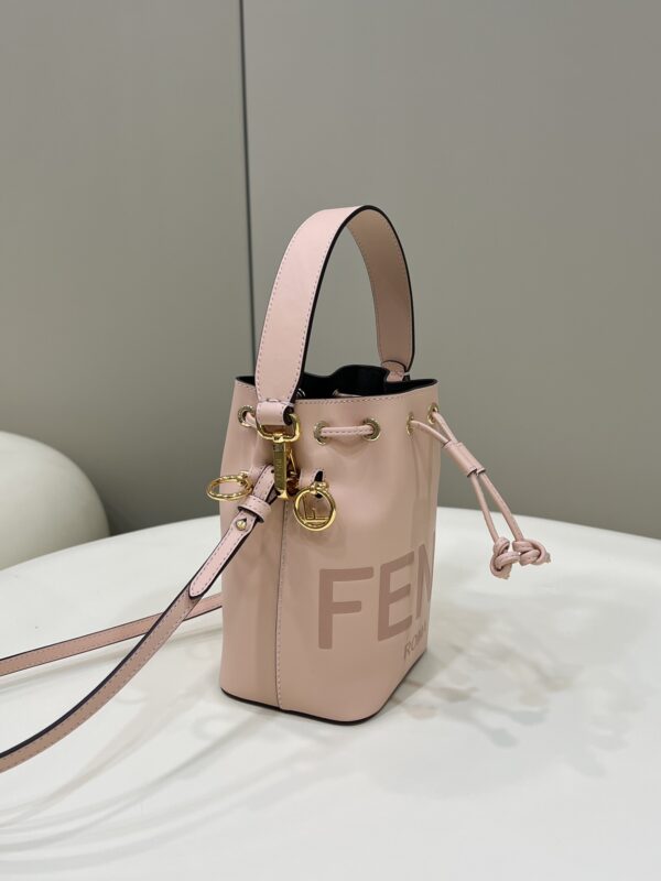Fendi Mon Tresor Small Bucket Bag - Pink - Image 4
