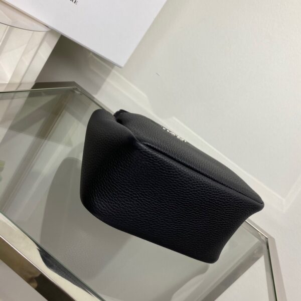 Prada Vegetable Basket Mini Tote Bag - Black - Image 3