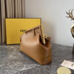 Fendi First Large Handbag – Brown - Image 5