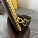 Fendi First Large Handbag – Dark Brown - Image 4