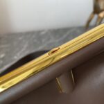 Fendi First Large Handbag – Dark Brown - Image 5
