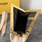 Fendi First Large Handbag - Beige - Image 2