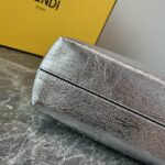 Fendi First Large Handbag - Silver - Image 2