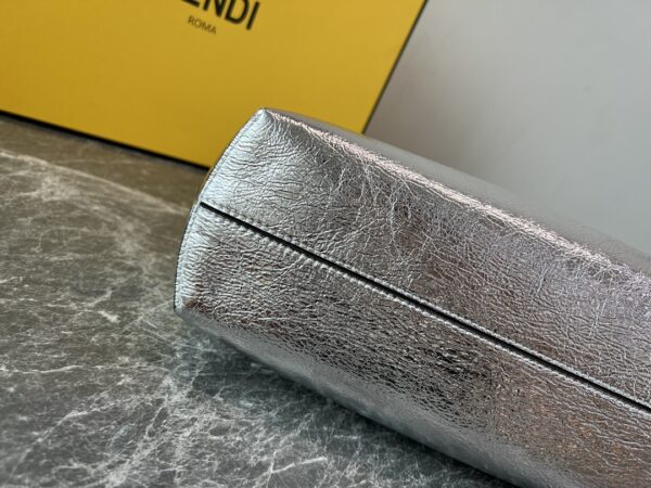 Fendi First Large Handbag - Silver - Image 2