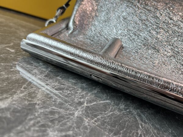Fendi First Large Handbag - Silver - Image 3