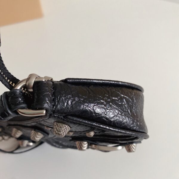 Balenciaga Le Cagole Mini Armpit Bag - Black - Image 3