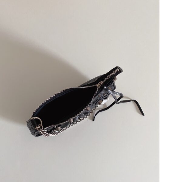 Balenciaga Le Cagole Mini Armpit Bag - Black - Image 2