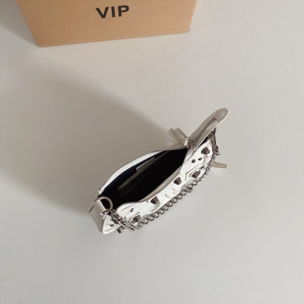 Balenciaga Le Cagole Mini Armpit Bag - White - Image 3