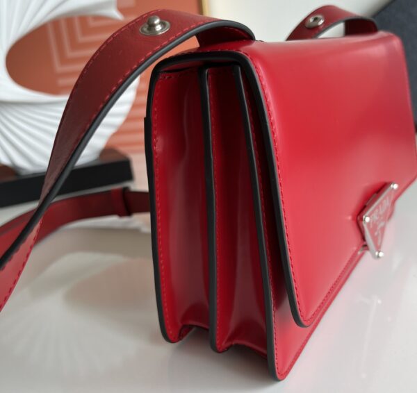 Prada Retro and High-End Bag - Red - Image 5