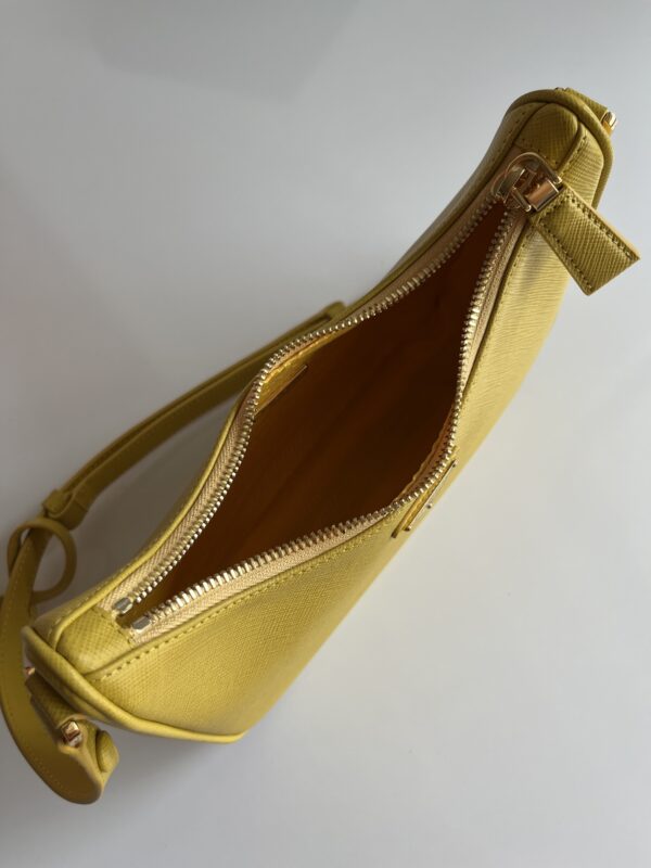Prada Hobo Shoulder Handbag - Yellow - Image 2