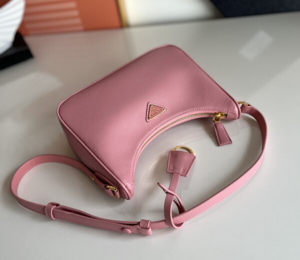 Prada Hobo Shoulder Handbag - Pink - Image 4