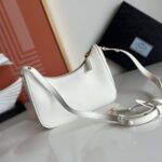 Prada Hobo Shoulder Handbag - White - Image 5