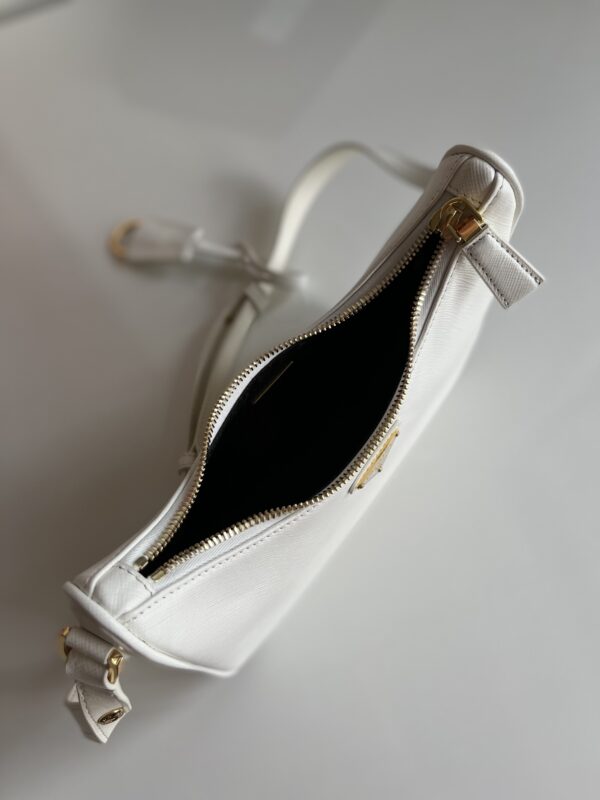 Prada Hobo Shoulder Handbag - White - Image 2